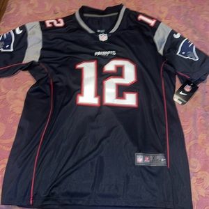 Tom Brady New England patriots Nike jersey stitch size XL